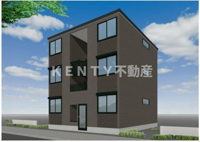 【外観パース】 | グレイスウィング | こちら、外観パースです