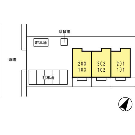 ベリー・アニマーレの区画図