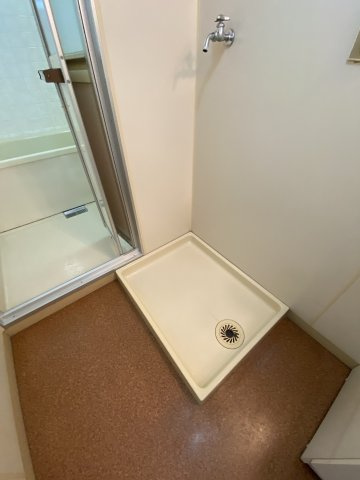 マンション財の洗面所
