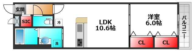 Precious　HANAの間取り