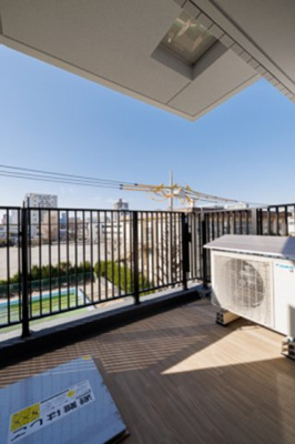 【バルコニー】 | ベルヴュコート柏 | ※写真は同タイプ住戸です。