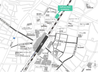 【地図】 | ベルヴュコート柏