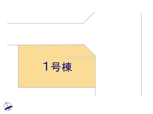 越谷市宮本町4丁目 新築分譲住宅の区画図