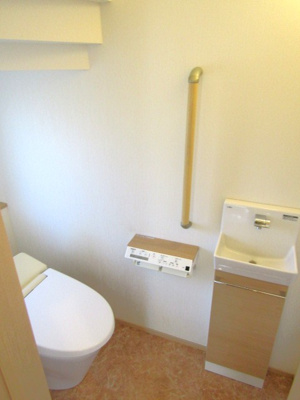 【トイレ】 | 【オール電化】北杜市長坂町富岡 | トイレもきれいです