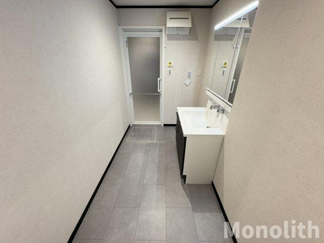 Feliz松之浜の洗面所