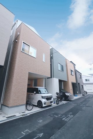 【外観】 | 平野区平野本町4丁目 | 【築浅！令和6年築！南向き☆2WAYアクセス可能♪スーパー徒歩3分圏内です♪】ローン返済目安：月々約98301円（頭金0円、変動金利0.875％、返済期間40年、ボーナス払い無しで試算しています）