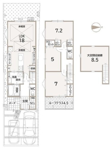 【間取り】 | K41334-元町