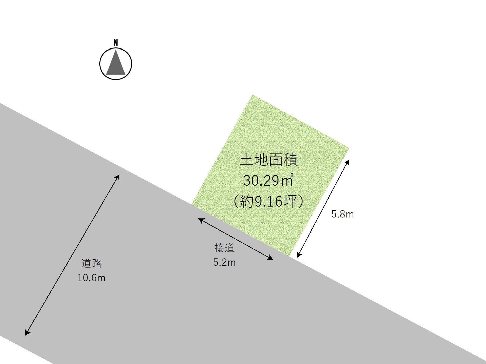 浪速区敷津西　新築戸建用土地