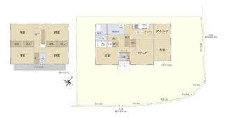 【間取り】 | 近江八幡市鷹飼町北４丁目　中古戸建