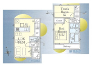 西東京市富士町４丁目　新築戸建て　１号棟の画像