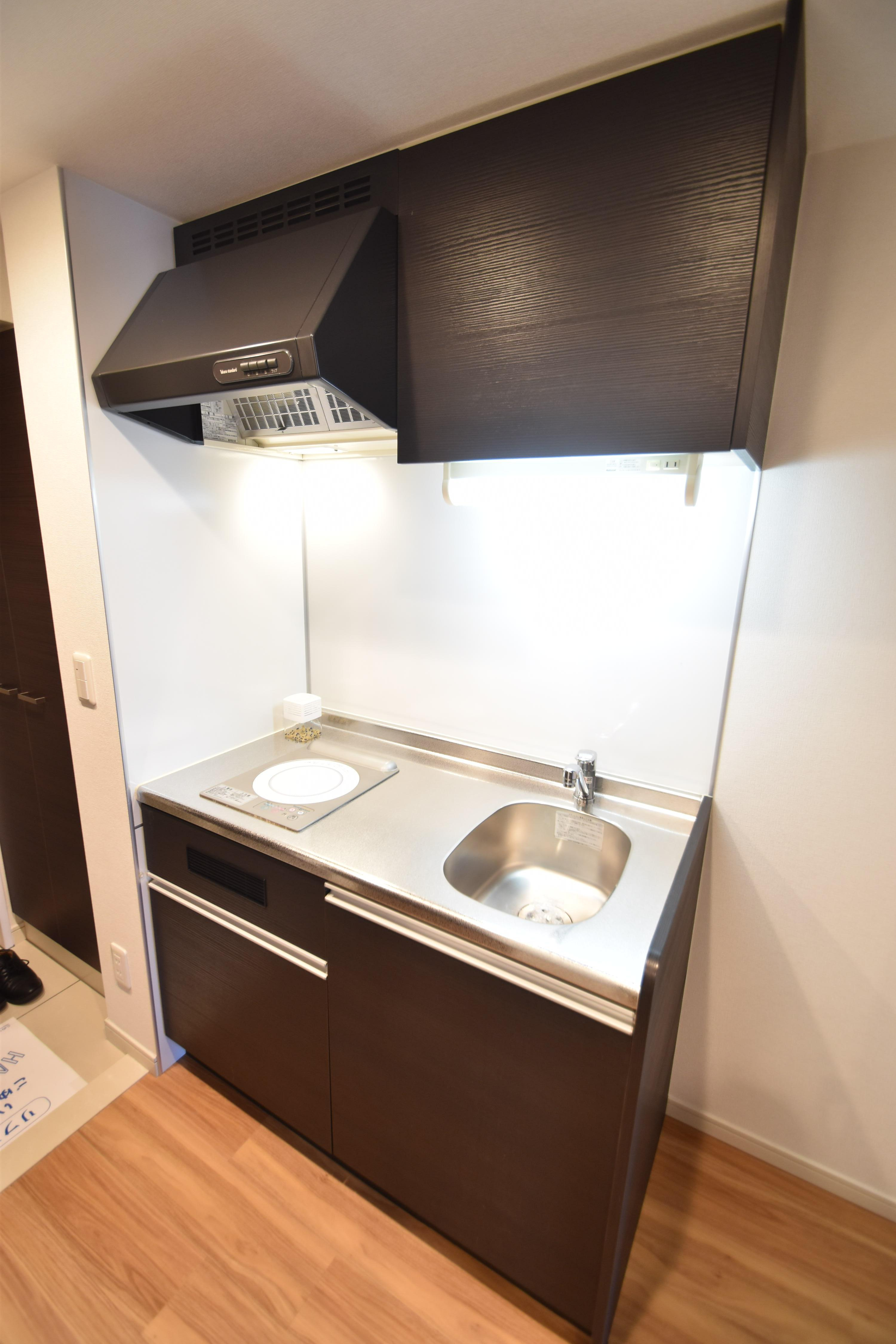 大阪市城東区鴫野西２丁目の賃貸マンションのキッチン