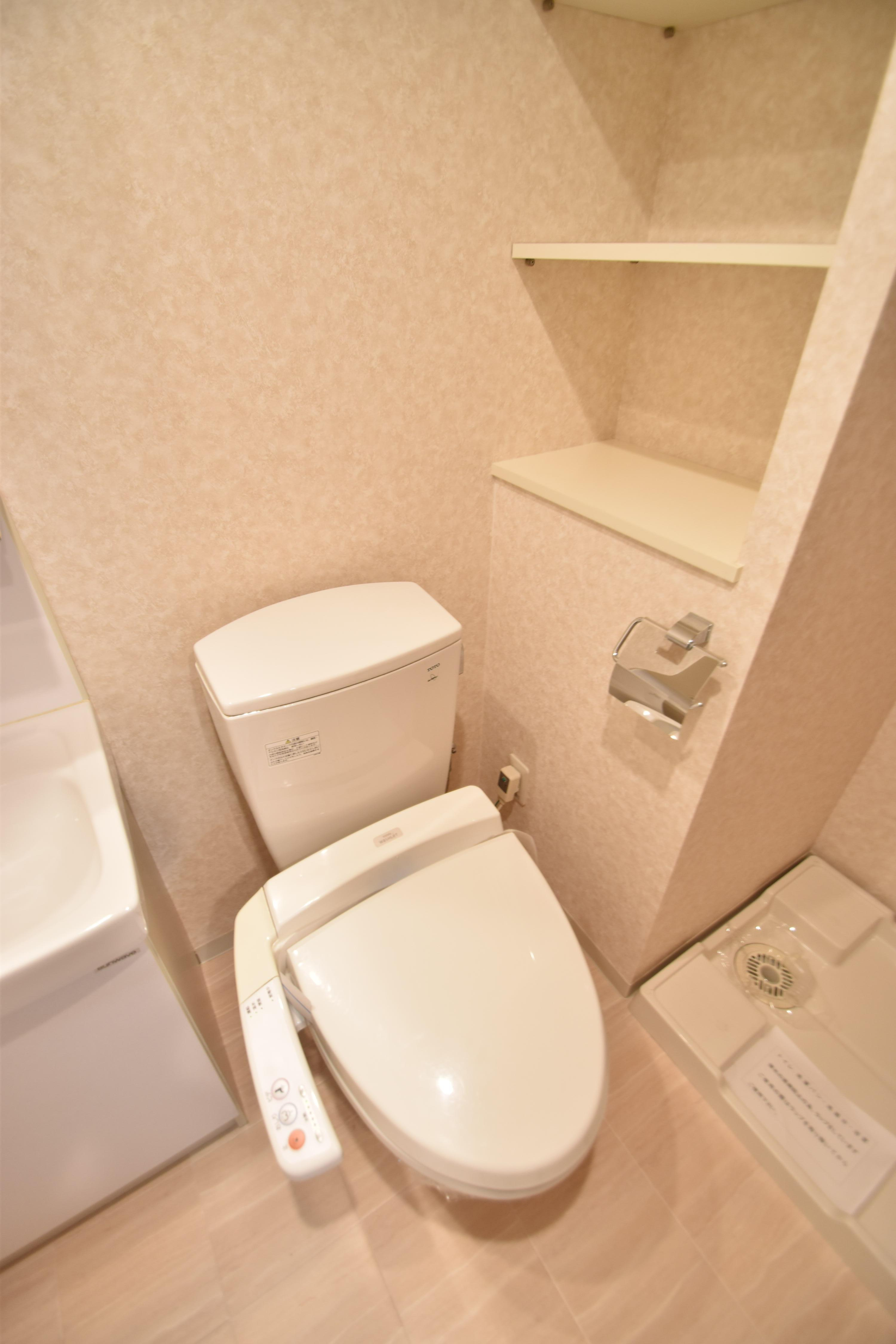 大阪市城東区鴫野西２丁目の賃貸マンションのトイレ