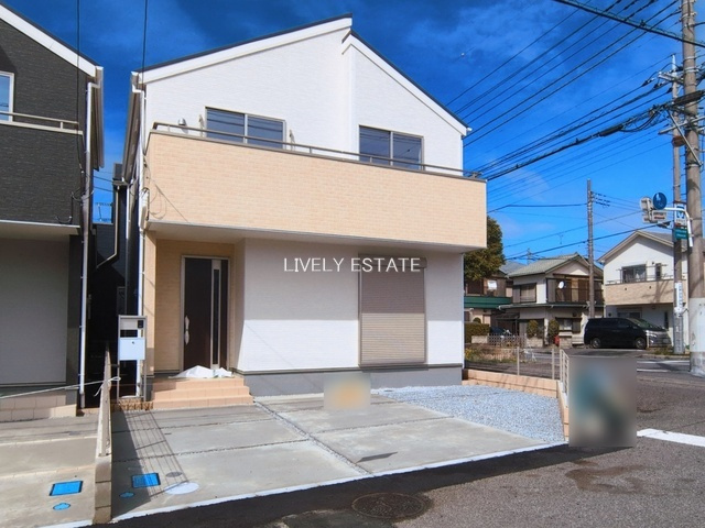 越谷市大沢 新築分譲住宅 全2棟 1号棟の外観