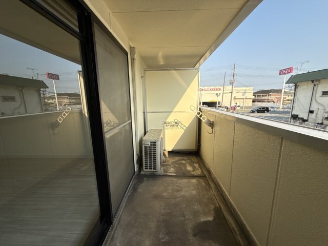 ヴィラ・ソレイユのバルコニー