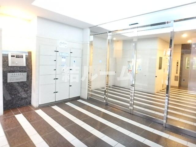 板橋区板橋１丁目の賃貸マンションのロビー