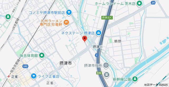 メゾンプランタンの地図