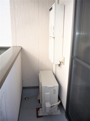 シャンブル祇園のバルコニー