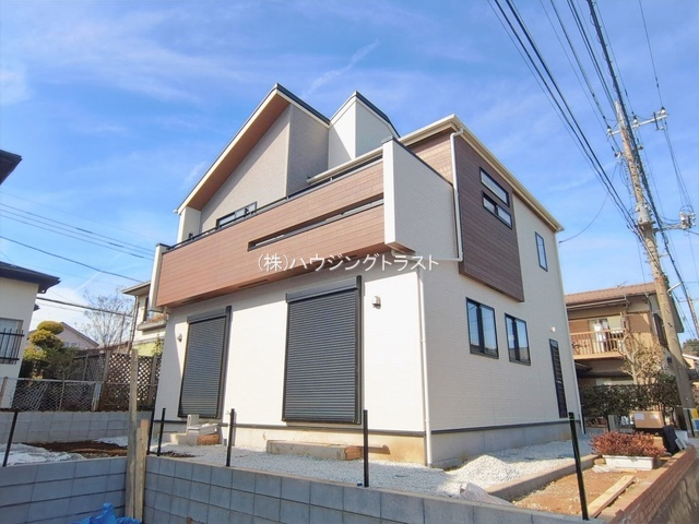 仲介手数料無料　ブルーミングガーデン所沢市下富・新築全1棟の外観