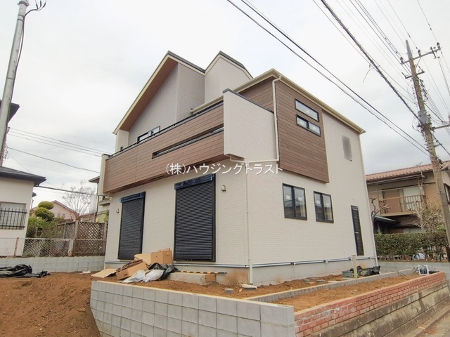 仲介手数料無料　ブルーミングガーデン所沢市下富・新築全1棟の外観