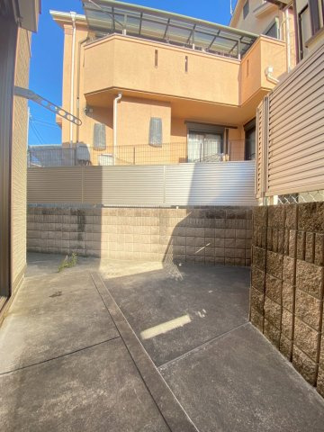 グランメゾン新芦屋のバルコニー