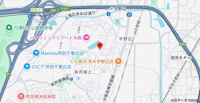 グランメゾン新芦屋の地図