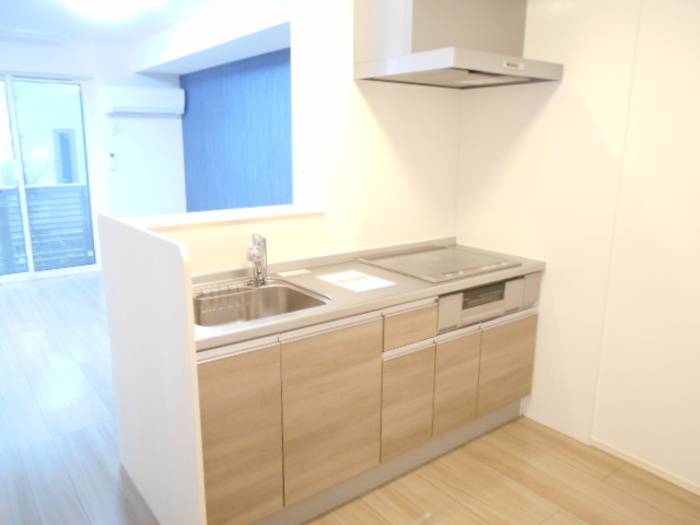 Fleur(フルール） Bのキッチン|対面システムキッチン