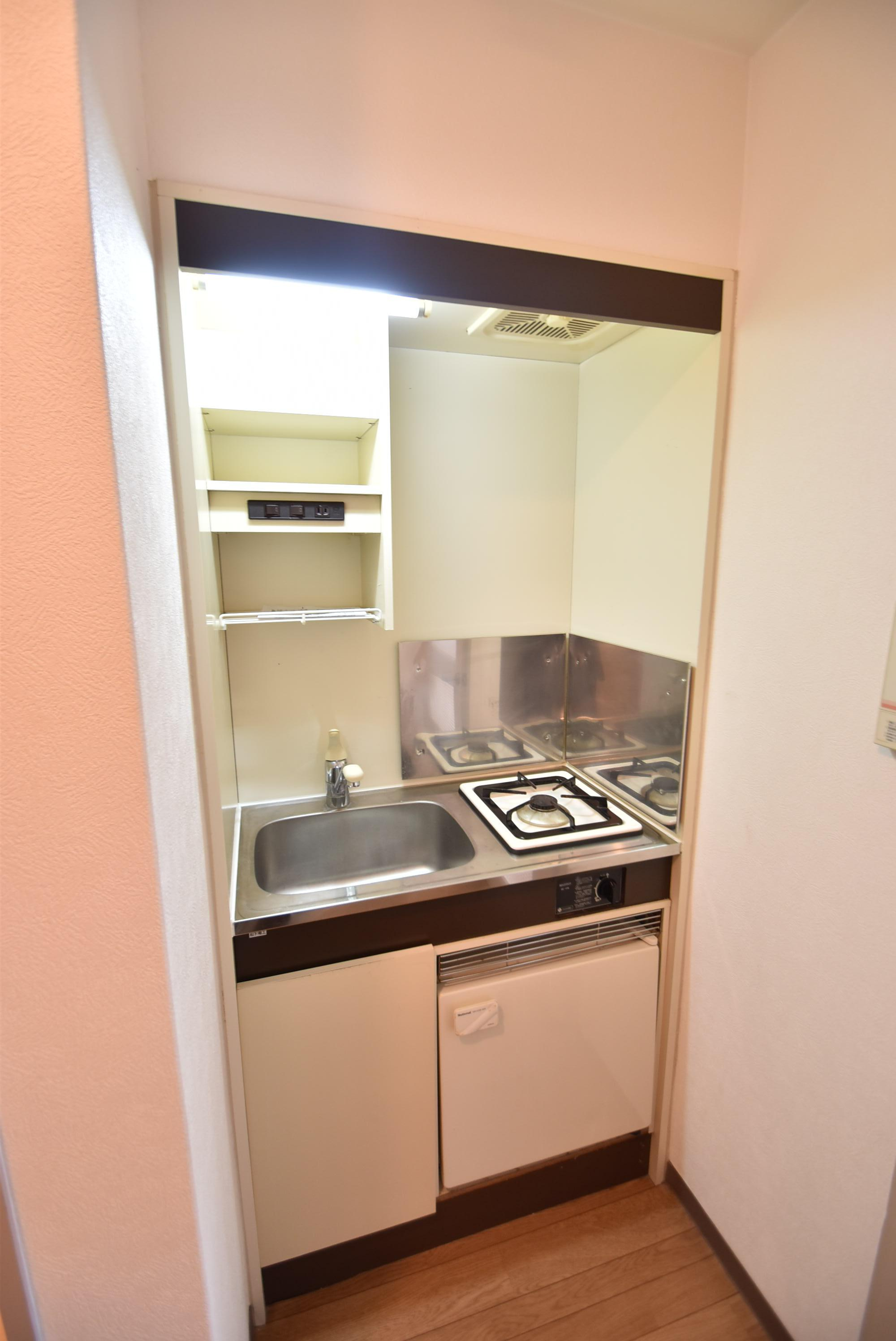 大阪市城東区野江１丁目の賃貸マンションのキッチン