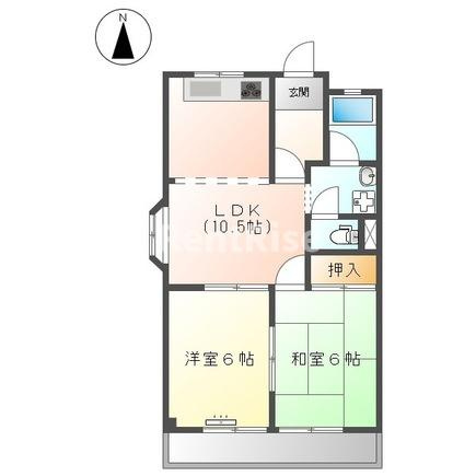 ヨーロピアンシティＭＯの間取り|間取図