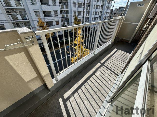 エクセレントトーシン東豊中のバルコニー