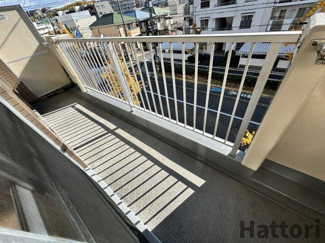 エクセレントトーシン東豊中のバルコニー