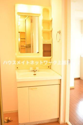 ツインハイツの洗面所|洗面化粧台