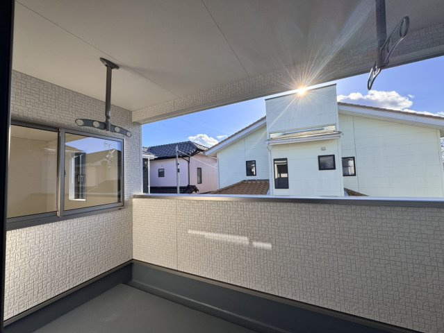 【佐糠町第8　全5棟／3号棟】　新築建売住宅のバルコニー