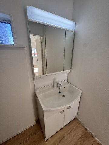 新築戸建・新築建売　いわき市佐糠町第8の独立洗面台