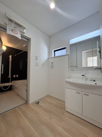 新築戸建・新築建売　いわき市佐糠町第8　植田小・植田中の洗面所