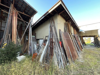 【外観】 | 寒河江市西根長面　倉庫・作業場