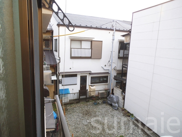 きよいコーポの展望|２階からの眺めです