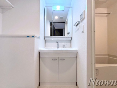 【独立洗面台】 | エステムコート名古屋上前津 | 朝の身支度には欠かせない独立洗面化粧台