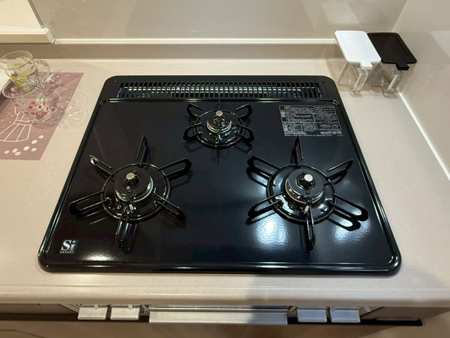 川口市戸塚鋏町1期　新築一戸建て　1号棟のキッチン|コンパクトなキッチンで掃除もラクラク