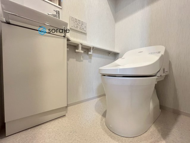 プレシス所沢元町のトイレ|令和7年12月18日撮影。
