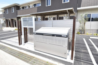  | リバーフィールドⅡ | ゴミ置場・お知らせ板