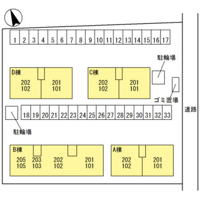 【区画図】 | ユイマール ガーデン D棟