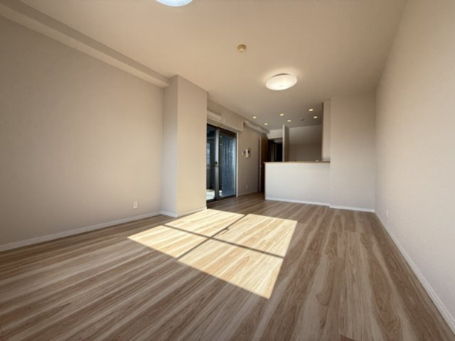 シビルタワーエンブレムの居間・リビング|家具配置のしやすいリビング設計