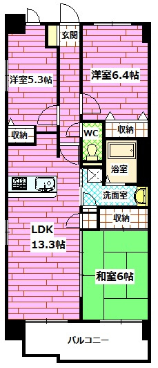 スカールＴＡＫＡＴＡの間取り