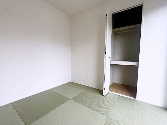 新築戸建・新築建売　二本松市油井第5　油井小・安達中の和室|リビングのすぐ隣にあるのでお子様のお昼寝や遊び場として最適！