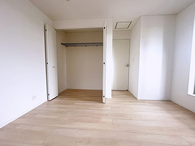 新築戸建・新築建売　二本松市油井第5　油井小・安達中の収納|全居室クローゼット収納完備！収納が多いとお部屋もスッキリです！