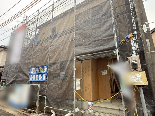 川口市榛松4期　新築一戸建て　1号棟の外観|現地