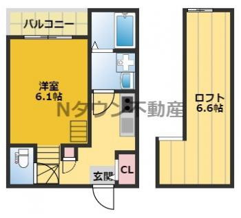 【間取り】 | ヴィラ・トゥルヌソル | 間取りです。