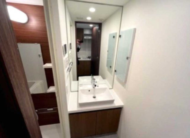 エトワール駒沢大学　築浅　眺望良好　駒沢公園徒歩圏内の洗面所