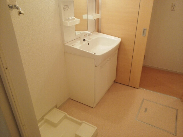 プルメリアの洗面所