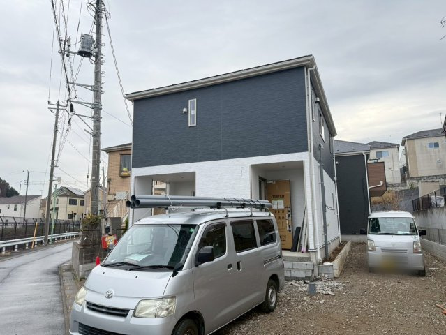 川口市東内野　第15　新築一戸建て　1号棟の外観|現地
